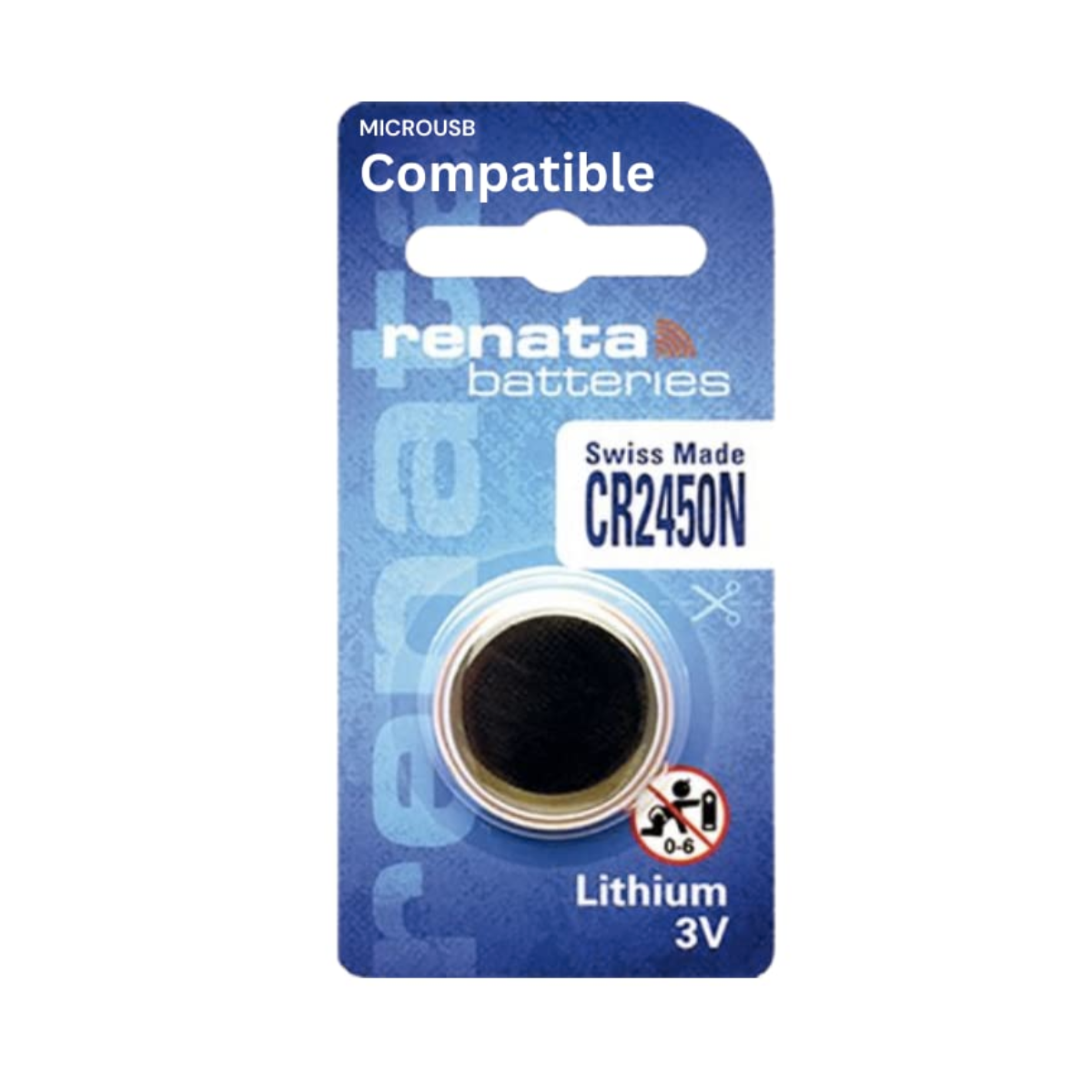 Panasonic CR2450 3V Lithium Coin Battery - The Purple Octopus - One Stop  Dive Shop