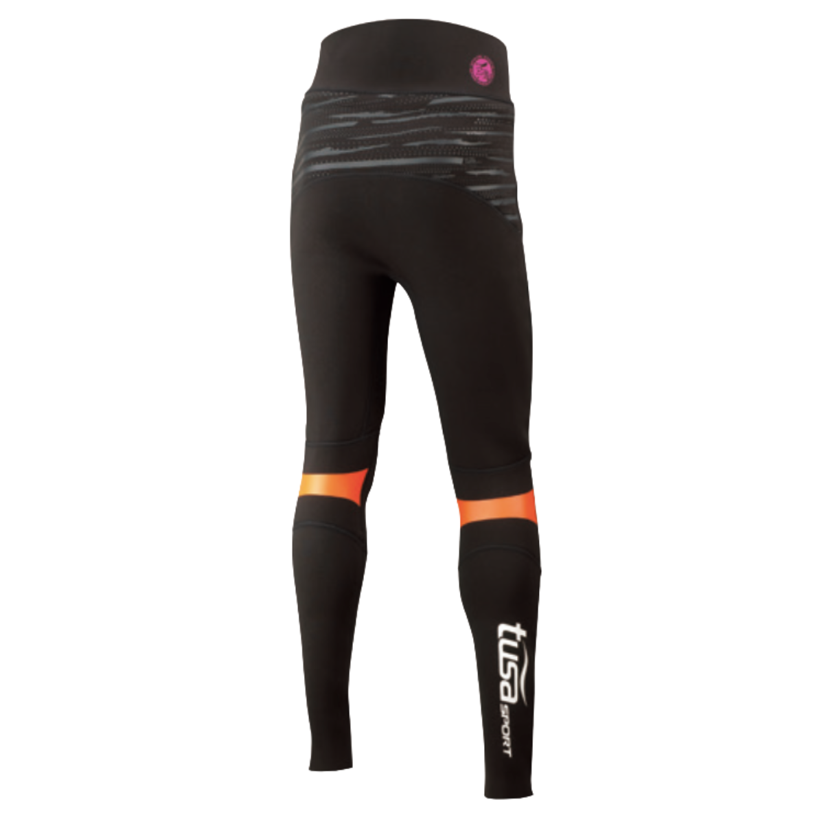 Men's Black Padded Cycling Tights | USA Made | Compression Spandex Tight